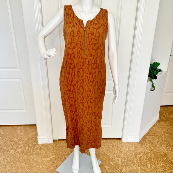 Smash + Tess Coffee Date Midi Sheath Dress (M) - Picture 3 of 11